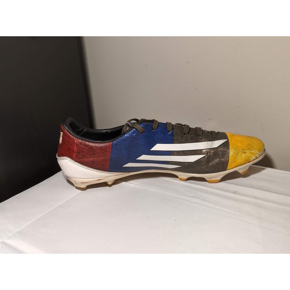 ADIDAS Adizero F10 FG MESSI Soccer Football Cleats Boots Multi Mens Size 11 - Picture 6 of 9